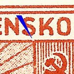 Košické vydání 9,- K/typy/CS 357 4.typ d