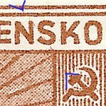 Košické vydání 13,- K/typy/CS 358 2.typ c
