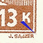 Košické vydání 13,- K/typy/CS 358 2.typ e