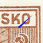Košické vydání 13,- K/typy/CS 358 3.typ f