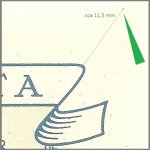 Košický aršík/AP 05 (12)  -  kombinace TD/AP 5 - TD 2 1-šedozelená c č.n.