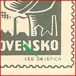 Košický aršík/AP 05 (12)  -  kombinace TD/AP 5 - TD 2 3-červená b