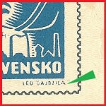 Košický aršík/AP 09 (10)  -  kombinace TD/AP 9 - TD 2 3-červená a