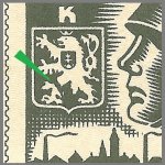 Košický aršík/AP 10 (2)  -  kombinace TD/AP 10 - TD 1 1-šedozelená a