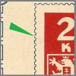 Košický aršík/AP 12 (15)  -  kombinace TD/AP 12 - TD 1 1-šedozelená b
