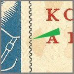 Košický aršík/AP 12 (15)  -  kombinace TD/AP 12 - TD 2 1-šedozelená a