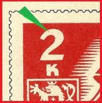 Košický aršík/AP 12 (15)  -  kombinace TD/AP 12 - TD 2 3-červená a