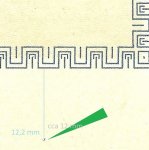 Košický aršík/AP 13 (7)  -  kombinace TD/AP 13 - SV c (modrá,šedozelená)
