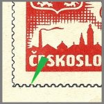 Košický aršík/AP 15 (6)  -  kombinace TD/AP 15 - TD 2 1-šedozelená a