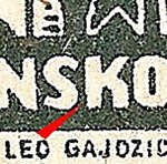 Košické vydání 5,- K/typy/4.typ c