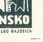 Košické vydání 5,- K/rozměřovací značky/A 10 d.p.
