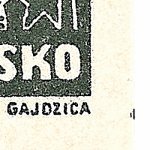 Košické vydání 5,- K/rozměřovací značky/A 14 d.p