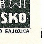 Košické vydání 5,- K/rozměřovací značky/A 15 d.p