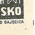 Košické vydání 5,- K/rozměřovací značky/A 16 d.p