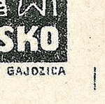 Košické vydání 5,- K/rozměřovací značky/A 17 d.p