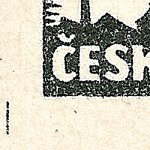Košické vydání 5,- K/rozměřovací značky/A 18 d.l