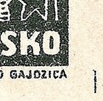 Košické vydání 5,- K/rozměřovací značky/A 19 d.p