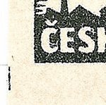 Košické vydání 5,- K/rozměřovací značky/A 20 d.l