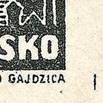 Košické vydání 5,- K/rozměřovací značky/B 12 d.p