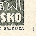 Košické vydání 5,- K/rozměřovací značky/B 14 d.p