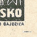 Košické vydání 5,- K/rozměřovací značky/C 10 d.p