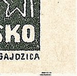 Košické vydání 5,- K/rozměřovací značky/C 80 d.p
