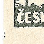 Košické vydání 5,- K/rozměřovací značky/C 96 d.l
