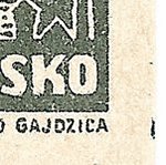 Košické vydání 5,- K/rozměřovací značky/C 96 d.p