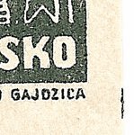 Košické vydání 5,- K/rozměřovací značky/C 97 d.p