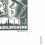 Košické vydání 5,- K/rozměřovací značky/C 100 d.p  okraj PA