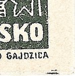 Košické vydání 5,- K/rozměřovací značky/D 20 d.p