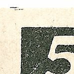 Košické vydání 5,- K/rozměřovací značky/D 21 h.l