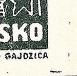 Košické vydání 5,- K/rozměřovací značky/D 60 d.p