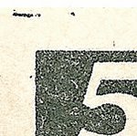 Košické vydání 5,- K/rozměřovací značky/D 71 h.l