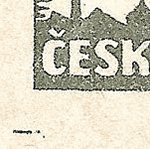 Košické vydání 5,- K/rozměřovací značky/D 81 d.l