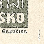 Košické vydání 5,- K/rozměřovací značky/D 91 d.p