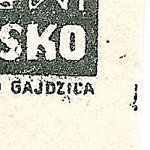 Košické vydání 5,- K/rozměřovací značky/D 93 d.p