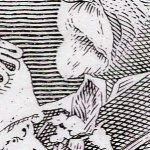 Tradice české známkové tvorby 2000 - B.Heinz/Desková odchylka na límci T.G.Masaryka/ZSL A ZP 8